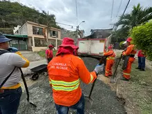 Alcaldía de Alejandro Eder eliminó histórico hueco que afectaba la movilidad en la carrera 56 con calle 7 oeste