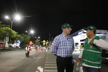 Recuperamos el alumbrado público en la carrera 15: más de 328 luces led hacen de este corredor una vía más iluminada y segura