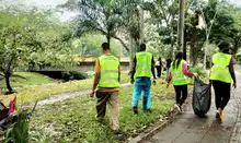 Con una gran jornada de acción ambiental, la Administración Distrital impulsó la recuperación y el embellecimiento del río Cali