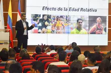 Encuentro sobre talentos deportivos reunió a expertos nacionales e internacionales en la Escuela del Deporte