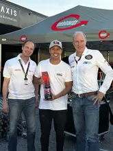 El piloto caleño Óscar Tunjo debutó con ‘pole position’ y podio en el Circuito de las Américas, en Estados Unidos