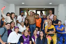 Cumpliendo con lo prometido, el alcalde Alejandro Eder trasladó su despacho a la comuna 20