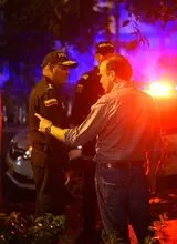 Hasta la madrugada, alcalde Eder verificó el plan Parques Seguros