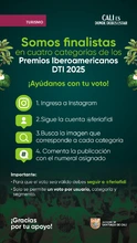 Cali es finalista en los Premios Iberoamericanos DTI 2025 por sus buenas prácticas en turismo: conoce cómo votar y ayuda a la ciudad a ganar