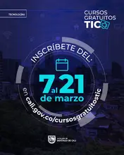 Cursos gratuitos TIC de la Alcaldía de Cali: aprende Inteligencia Artificial