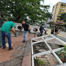 Administración Distrital rechaza el vandalismo en los vestigios del Puente  Ortiz: un acto que afecta el patrimonio cultural de Cali