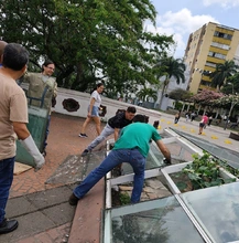 Administración Distrital rechaza el vandalismo en los vestigios del Puente  Ortiz: un acto que afecta el patrimonio cultural de Cali