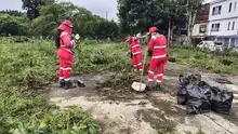 Alcaldía de Cali realizó gran jornada de recuperación, limpieza y  embellecimiento en la Comuna 15
