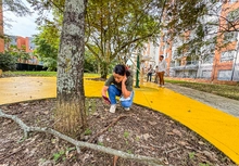 Más de 3000 m2 fortalecen las zonas verdes para la ciudadanía en la comuna 17