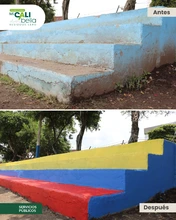 Nos pusimos la 10 en el barrio Unión de Vivienda Popular: recuperamos la cancha Cristo Maestre, cuna del fútbol caleño