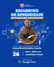 Conéctese mañana 26 de marzo a los espacios de aprendizaje en promoción participativa y control social