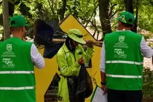 ‘Promotores Mi Cali Bella’ intervienen y optimizan el Parque de las Caracolas 