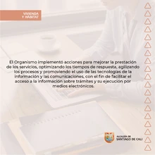 Mejoras implementadas en los trámites y OPAS