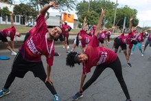 Se despide el Mes de la Mujer con una maratón de rumbaterapia en el Centro de Cali