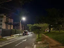 La Hacienda brilla de nuevo: 417 luminarias led renuevan su alumbrado  público