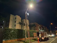 La Hacienda brilla de nuevo: 417 luminarias led renuevan su alumbrado  público