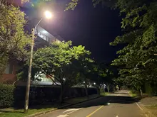 La Hacienda brilla de nuevo: 417 luminarias led renuevan su alumbrado  público