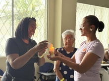 Con un café sobre la mesa, gestoras de comedores comunitarios  cerraron con broche de oro el ‘Mes de la Mujer’