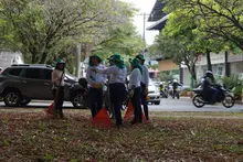 Lago de la Babilla y el Parque Lineal de Ciudad Jardín, lucen más verdes y limpios tras jornada liderada por la Alcaldía de Cali