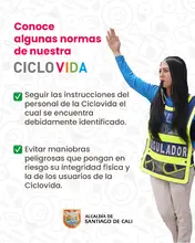 Ciclovida de Cali se alista para una jornada de cultura vial y conciencia ciudadana