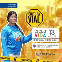 Ciclovida de Cali se alista para una jornada de cultura vial y conciencia ciudadana