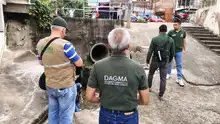 Dagma atiende emergencia en el cauce seco de la quebrada del barrio  La Campiña