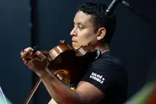 Jóvenes de la Orquesta Sinfónica de Siloé y la Escuela de Música Desepaz dieron apertura al Primer Festival de Música Clásica en Cali