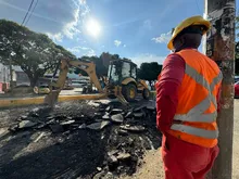 ¡Sin parar! Secretaría de Infraestructura seguirá tapando huecos y recuperando vías durante la Semana Santa