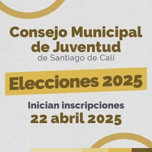 El 19 de octubre se elegirá al Consejo Municipal de Juventud de Santiago de Cali