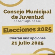 El 19 de octubre se elegirá al Consejo Municipal de Juventud de Santiago de Cali