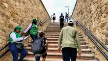 Caleños y visitantes disfrutaron de un Viernes Santo especial desde Cristo Rey