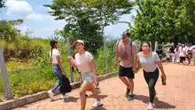 Caleños y visitantes disfrutaron de un Viernes Santo especial desde Cristo Rey