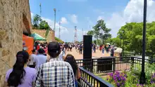 Caleños y visitantes disfrutaron de un Viernes Santo especial desde Cristo Rey