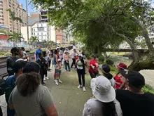 Con caminata urbana de naturaleza terminaron los recorridos de la Secretaría de Turismo en Semana Santa: se beneficiaron cientos de locales y turistas