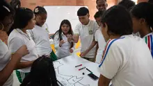 Estudiantes de la Institución Educativa Siete de Agosto reconocen la  importancia del jarillón del río Cauca