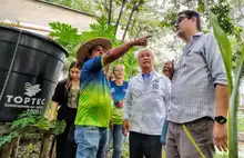 Hasta la comuna 4 de Cali llegó el reconocido urbanista coreano Young-Hoon Kwaak, quien destacó el “Ecobarrio Calima”