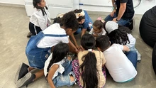 Más de 500 niños disfrutaron de un día de ciencia, arte y  tecnología en Yawa