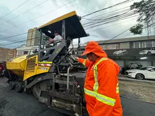 Avenida Vásquez Cobo quedó completamente pavimentada y será estrenada por miles de atletas en la Maratón de Cali 
