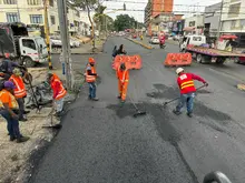 Avenida Vásquez Cobo quedó completamente pavimentada y será estrenada por miles de atletas en la Maratón de Cali 