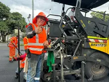 Avenida Vásquez Cobo quedó completamente pavimentada y será estrenada por miles de atletas en la Maratón de Cali 