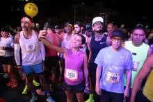 Los corredores madrugaron a la Maratón de Cali 2025
