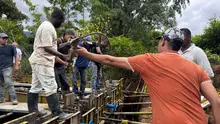 Obras de agua potable en corregimiento de Montebello completan el  80% de avance