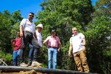 Obras de agua potable en corregimiento de Montebello completan el  80% de avance