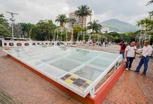 Recuperada la exhibición de los vestigios del Puente Ortiz tras actos vandálicos