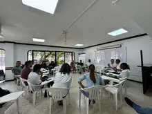 Vecinos de la Comuna 6 reciben atención por parte de la Secretaría de Infraestructura para trabajos de recuperación de sus vías 