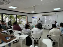 Vecinos de la Comuna 6 reciben atención por parte de la Secretaría de Infraestructura para trabajos de recuperación de sus vías 