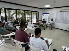 Vecinos de la Comuna 6 reciben atención por parte de la Secretaría de Infraestructura para trabajos de recuperación de sus vías 