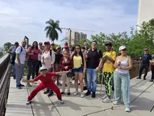 Avistamiento de aves inclusivo en el Tramo II del Proyecto Integral  Cristo Rey