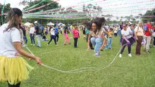 El corregimiento La Buitrera se unió este domingo en torno a la oferta recreativa de la Ciudadela de la Alegría