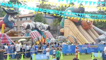 El corregimiento La Buitrera se unió este domingo en torno a la oferta recreativa de la Ciudadela de la Alegría